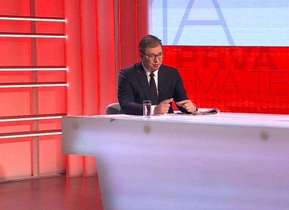 Vučić u petak na TV Prva: Važno obraćanje predsednika
